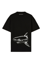 Broken Shark Print T-Shirt